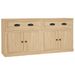 Buffets 2 pcs chêne sonoma bois d'ingénierie - Photo n°1