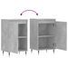 Buffets 2 pcs gris béton 40x35x70 cm bois d'ingénierie - Photo n°10