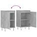 Buffets 2 pcs gris béton 40x35x70 cm bois d'ingénierie - Photo n°10