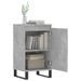 Buffets 2 pcs gris béton 40x35x70 cm bois d'ingénierie - Photo n°4