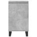 Buffets 2 pcs gris béton 40x35x70 cm bois d'ingénierie - Photo n°6