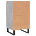 Buffets 2 pcs gris béton 40x35x70 cm bois d'ingénierie - Photo n°9