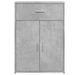 Buffets 2 pcs gris béton 60x30x84 cm bois d'ingénierie - Photo n°5