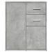 Buffets 2 pcs gris béton 60x31x70 cm bois d'ingénierie - Photo n°5