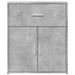 Buffets 2 pcs gris béton 60x31x70 cm bois d'ingénierie - Photo n°5