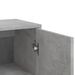 Buffets 2 pcs gris béton 60x31x84 cm bois d'ingénierie - Photo n°8