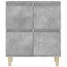 Buffets 2 pcs gris béton 60x35x70 cm bois d'ingénierie - Photo n°8