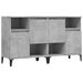 Buffets 2 pcs gris béton 60x35x70 cm bois d'ingénierie - Photo n°1