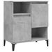 Buffets 2 pcs gris béton 60x35x70 cm bois d'ingénierie - Photo n°5