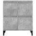 Buffets 2 pcs gris béton 60x35x70 cm bois d'ingénierie - Photo n°8