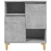 Buffets 2 pcs gris béton 60x35x70 cm bois d'ingénierie - Photo n°6