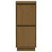 Buffets 2 pcs Marron miel 31,5x34x75 cm Bois massif de pin 2 - Photo n°5