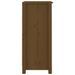 Buffets 2 pcs Marron miel 40x35x80 cm Bois massif de pin 2 - Photo n°6