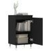 Buffets 2 pcs noir 40x35x70 cm bois d’ingénierie - Photo n°4