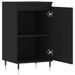 Buffets 2 pcs noir 40x35x70 cm bois d’ingénierie - Photo n°7