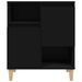 Buffets 2 pcs noir 60x35x70 cm bois d'ingénierie - Photo n°6