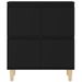 Buffets 2 pcs noir 60x35x70 cm bois d'ingénierie - Photo n°8