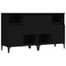 Buffets 2 pcs noir 60x35x70 cm bois d'ingénierie - Photo n°1