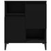 Buffets 2 pcs noir 60x35x70 cm bois d'ingénierie - Photo n°6