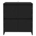 Buffets 2 pcs Noir 70x41x75 cm - Photo n°3