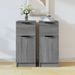 Buffets 2 pcs Sonoma gris 30x30x70 cm Bois d'ingénierie - Photo n°1