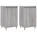 Buffets 2 pcs sonoma gris 40x35x70 cm bois d'ingénierie - Photo n°1