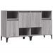 Buffets 2 pcs sonoma gris 60x35x70 cm bois d'ingénierie - Photo n°1