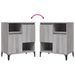 Buffets 2 pcs sonoma gris 60x35x70 cm bois d'ingénierie - Photo n°6