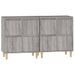 Buffets 2 pcs sonoma gris 60x35x70 cm bois d'ingénierie - Photo n°6