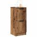 Buffets 2 pcs vieux bois 30x30x70 cm bois d'ingénierie - Photo n°1