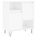 Buffets 3 pcs blanc brillant bois d'ingénierie - Photo n°5