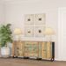 Buffets 3 pcs Bois massif de récupération - Photo n°1