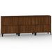 Buffets 3 pcs chêne marron 60x35x70 cm bois d'ingénierie - Photo n°1