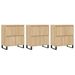 Buffets 3 pcs Chêne sonoma Bois d'ingénierie - Photo n°1