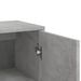 Buffets 3 pcs gris béton 60x31x84 cm bois d'ingénierie - Photo n°7