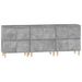 Buffets 3 pcs gris béton 60x35x70 cm bois d'ingénierie - Photo n°5