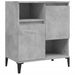 Buffets 3 pcs gris béton 60x35x70 cm bois d'ingénierie - Photo n°5