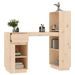 Bureau 110x53x117 cm Bois massif de pin - Photo n°5