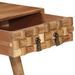 Bureau 115x50x76 cm Bois d'acacia massif - Photo n°7