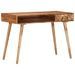 Bureau 115x50x76 cm Bois d'acacia massif - Photo n°10