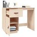 Bureau 95x50x75 cm Bois massif de pin - Photo n°4