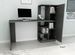 Bureau avec armoire et étagères anthracite Klasiko 120 - Photo n°2