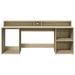 Bureau avec lumières LED chêne sonoma bois d'ingénierie - Photo n°6