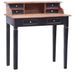 Bureau avec tiroirs 90x50x101 cm Bois de récupération solide 2 - Photo n°1