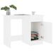 Bureau Blanc 100 x 50 x 76 cm - Photo n°1