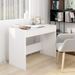 Bureau Blanc 101x50x76,5 cm - Photo n°1