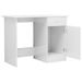 Bureau Blanc brillant 100 x 50 x 76 cm - Photo n°6