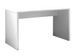 Bureau bois mélaminé blanc mat Nyou L 138 cm - Photo n°1