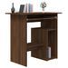 Bureau Chêne marron 80x45x74 cm Bois d'ingénierie - Photo n°3