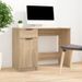 Bureau Chêne sonoma 100x50x75 cm Bois d'ingénierie - Photo n°1